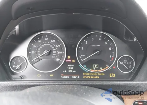 2013 BMW 328I xDrive из США, поврежденный, VIN WBA3B5C50DF590423